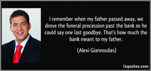 Remembering Father Who Passed Away Quotes