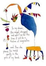 ... and then she placed the world gently in the palm of my hand