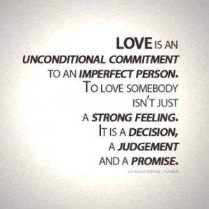Truth. True love isn't about being inseparable; it's about two people ...