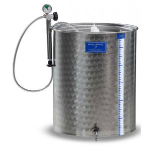 100 Liter (26.4 gal) Stainless Steel Fermenter - SHORT