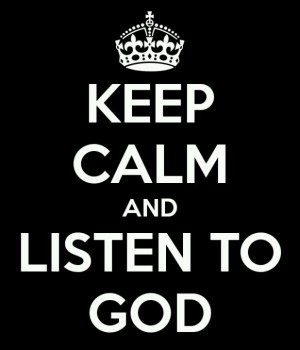 listen to God