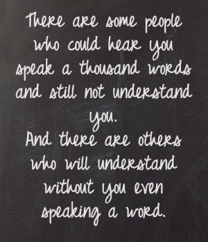 speakathousandwords #understand