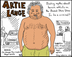 Howard Stern, Artie Lange, and Heroin Legalization