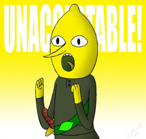 The Earl of Lemongrab by DarthGuyford