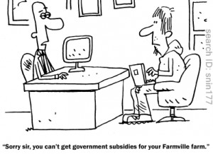 Zynga lobbies for FarmVille subsidies in clever parody news piece