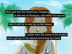 ... gods swear to release Calypso and other good Titans so...I'm excited