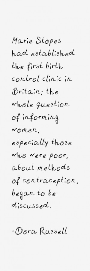 Dora Russell Quotes amp Sayings