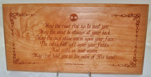 Irish Blessing Plaque