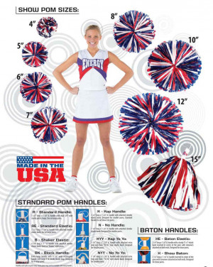 Cheerleading Pom Poms...