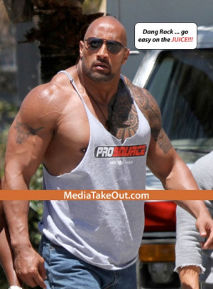 The Rock steroids