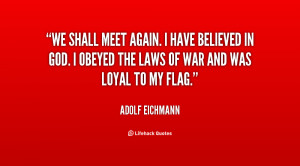 adolf eichmann quotes