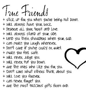 true friendship quotes and sayings