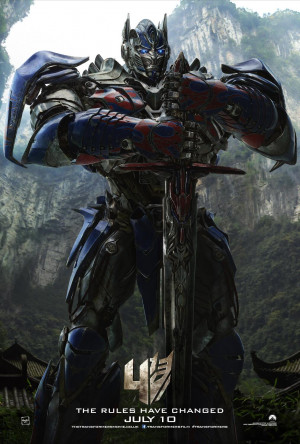 Optimus Prime – Transformers 4 Poster