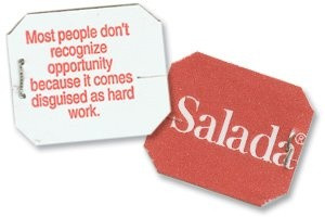 Salada Tea Bag quote