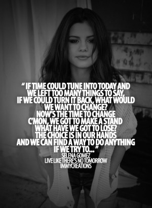 Selena Gomez Quotes Tumblr Selena gomez q.