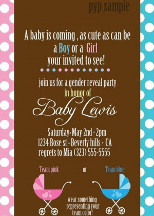 Cute Baby Gender Reveal Ideas