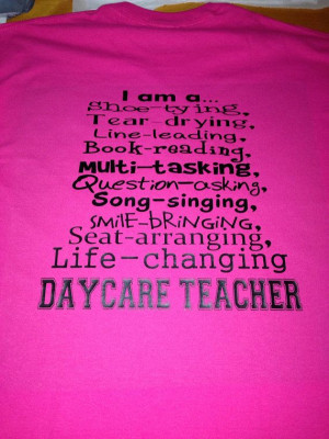 am a daycare teacher preschool prek tshirt by missylulus on etsy $ ...
