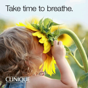 Take time to breathe