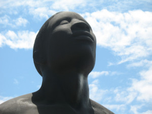 redemption song monument in kingston