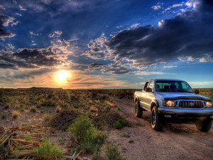 What does it study to turn a Toyota Tacoma into a dune-blasting ...