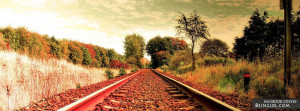 Train Tracks Facebook Timeline Cover