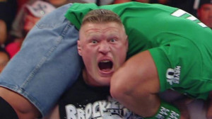 Former UFC Champion Brock Lesnar returns to WWE on Monday Night RAW