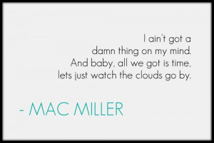 Mac Miller - Traffic in the Sky