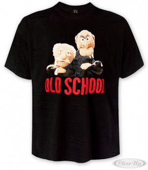 Details zu Muppets T-Shirt Grandmasters Statler & Waldorf Old School