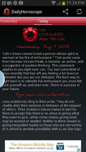 Horoscope leo