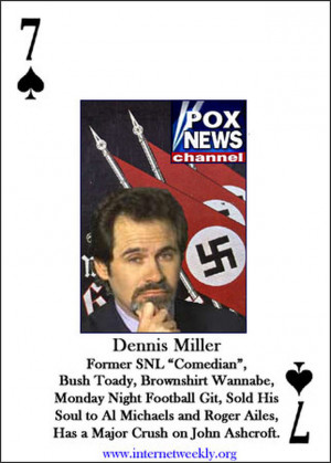 Dennis Miller GOP Playing Card