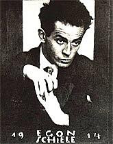 Egon Schiele, portrait Egon Schiele Art Centrum Český Krumlov