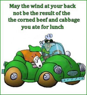 St. Patrick's Day Humor: Maxine comments on wind power.