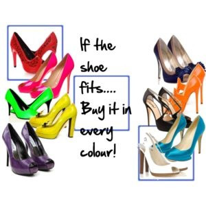 If the shoe fits, buy it in every color. My new mantra