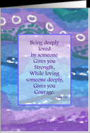 ... of Spouse with Alzheimer’s Lao Tzu Quote card - Product #791389