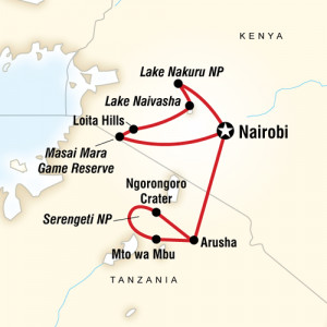 Yolo: Kenya & Tanzania Overland Express (Nairobi Loop) (DKNN)