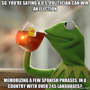 Kermit The Frog Drinking Tea - So, you're saying a U.S. politician can ...