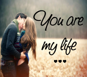 ... » Festival » Love couple kiss with quotes valentine day wallpaper