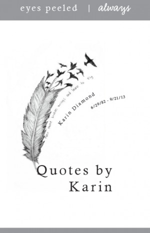 Quotes by Karin - Book Request