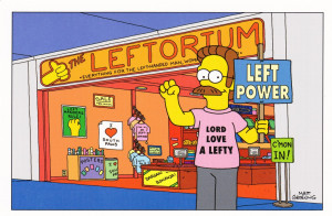 Simpsons moment: The Leftorium Episode