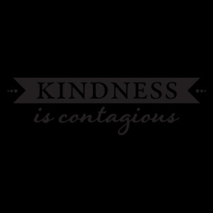 Kindness Is Contagious Wall Quotes™ Decal