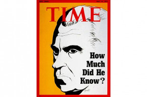 Nixon Watergate Scandal Political Cartoons