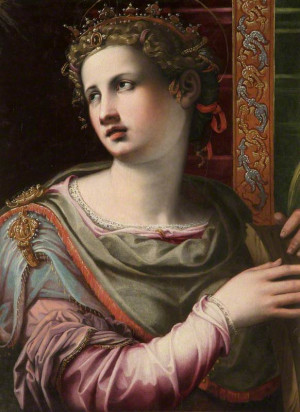 Michele Tosini - Saint Catherine of Alexandria