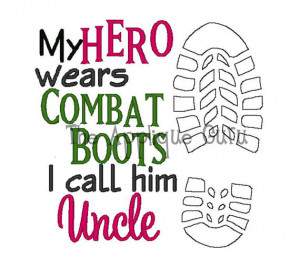 My Hero Wears Combat Boots My hero wears combat boots