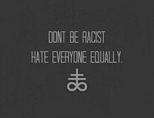 don't be racist