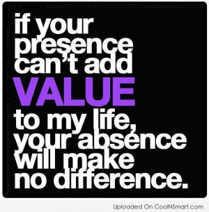 Absence Quotes, Sayings about being absent