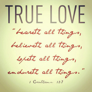 the true love #quote #christian (Taken with instagram )