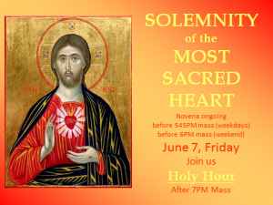 Solemnity The Sacred Heart