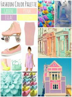 Fashion Color Palette: Pastel Colors | Pink Chocolate Break | Fashion ...