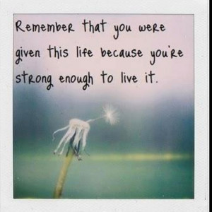 get a little bit stronger..