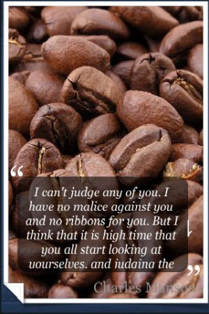 charles manson quotes